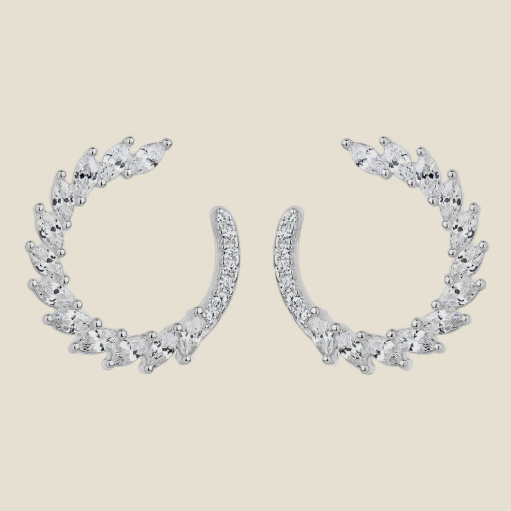 Boucles d'oreilles en Argent 925