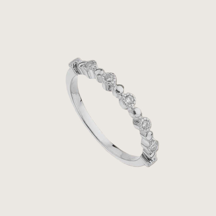 Bague simple anneau en argent 925 