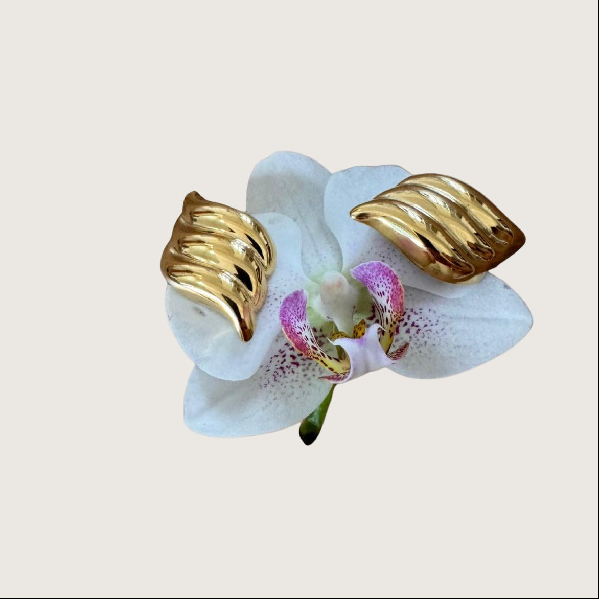 Boucles d’oreilles torsadées