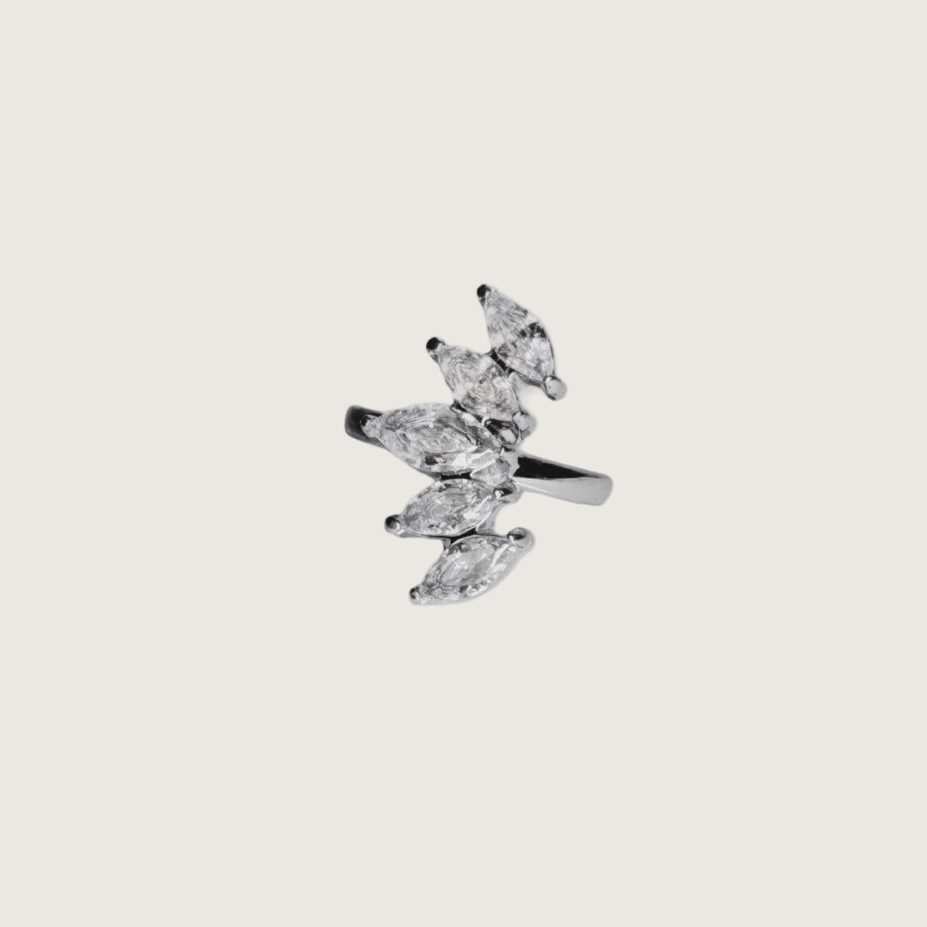 Earcuff fleur moderne femme 