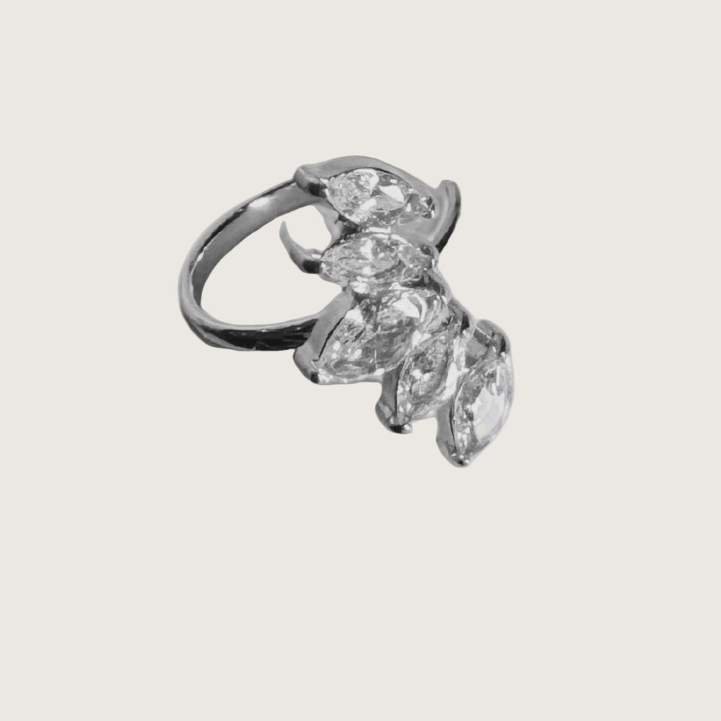 Earcuff fleur moderne femme 