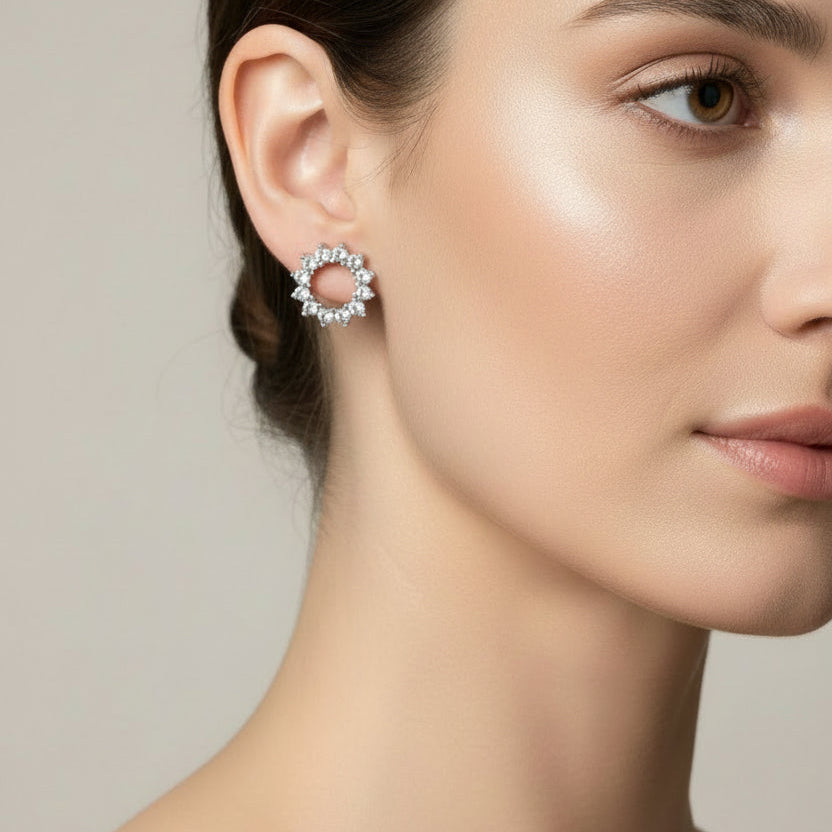 Puces d’oreilles cercle