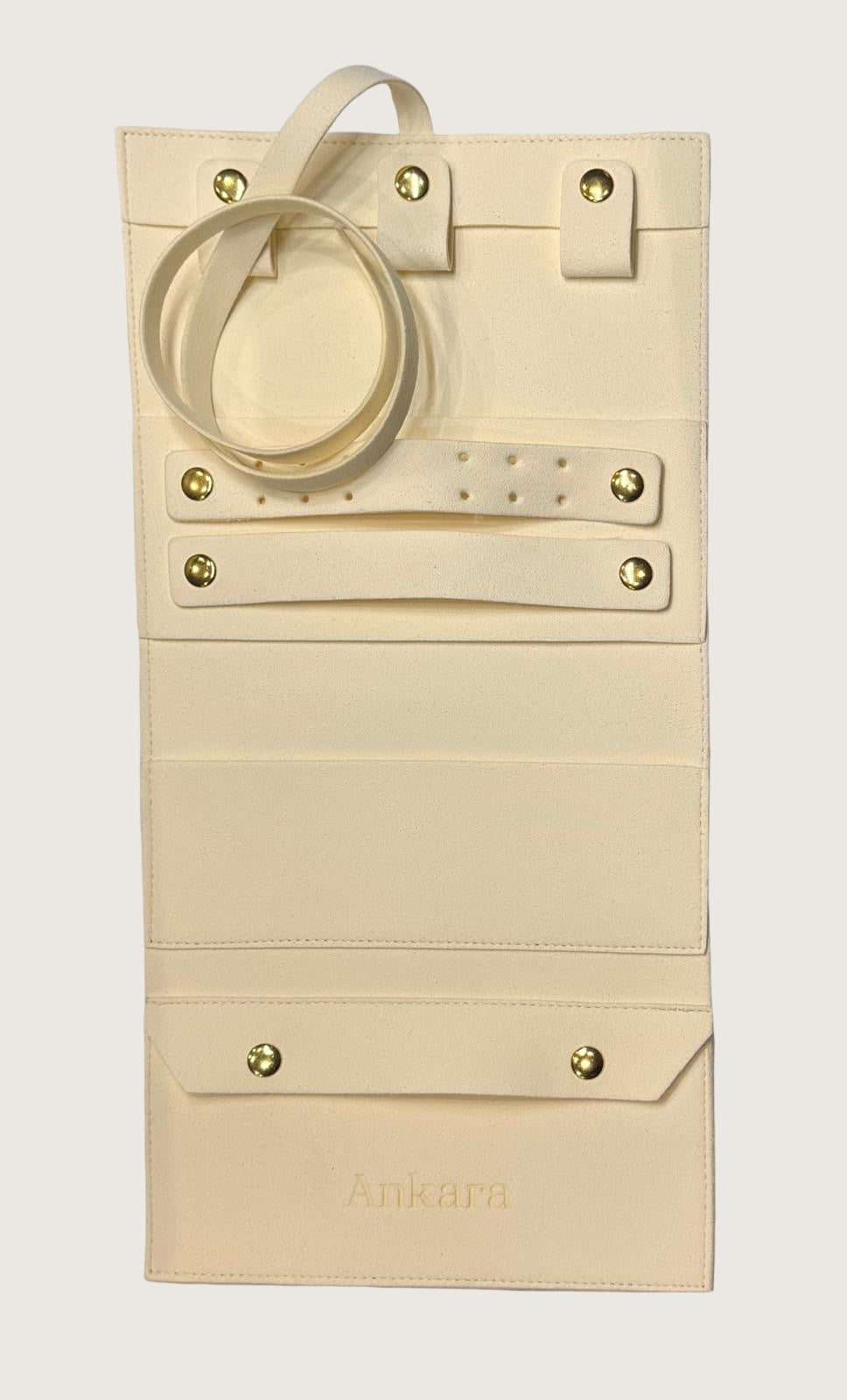 Rouleau à bijoux pour le voyage 