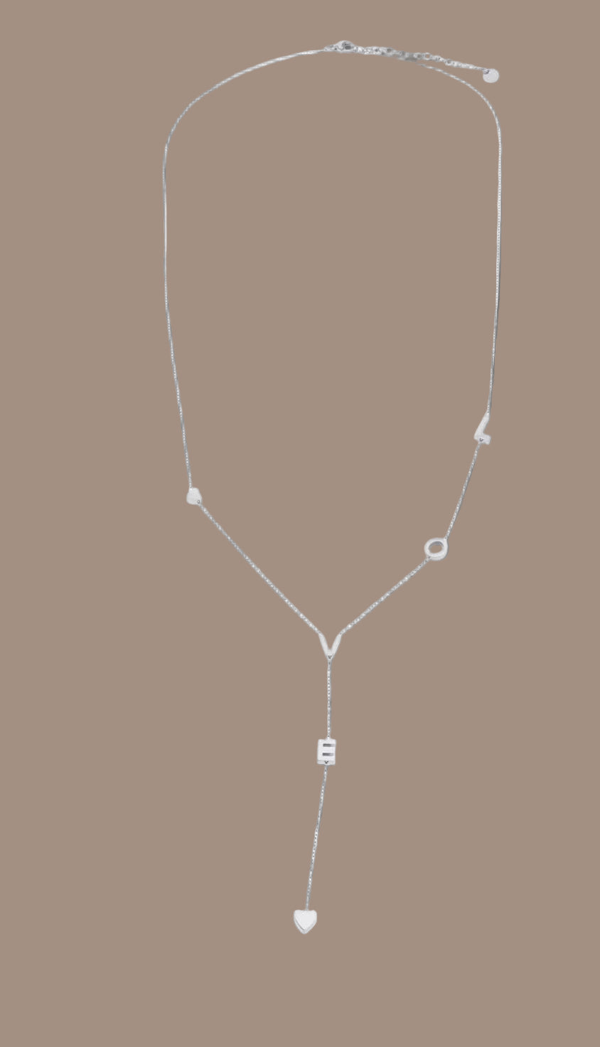 Sautoir en Y femme LOVE 